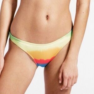 NWT Wildfox Fiery‎ Rainbow Bikini Bottoms